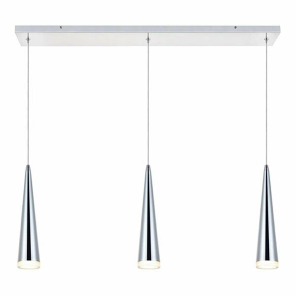 Lighting Business Fantasia 3 Light Gold LED Ceiling Pendant LI2961464